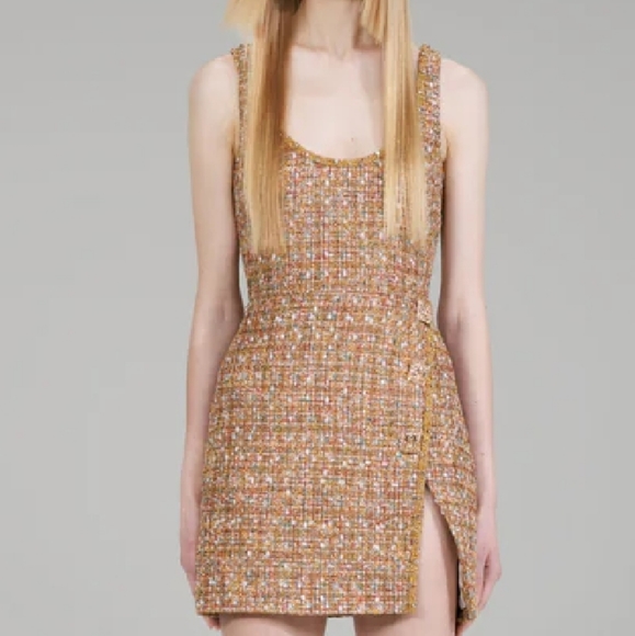 Self-Portrait | Dresses | Selfportrait Gold Tinsel Boucl Mini Dress Us6 | Poshmark Self-Portrait | Dresses | Selfportrait Gold Tinsel Boucl Mini Dress Us6 | Poshmark